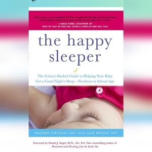 the happy sleeper paperback book by Heather Turgeon & Julie Wright